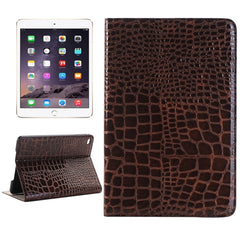 Crocodile Texture Horizontal Flip Smart Leather Case with Holder & Card Slots & Wallet for iPad Mini 4