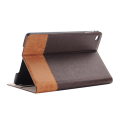 Cross Texture Horizontal Flip Smart Leather Case with Holder & Card Slots & Wallet for iPad Mini 4