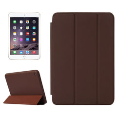 Horizontal Flip Solid Color Leather Case with Holder & Sleep / Wake-up Function for iPad mini 4