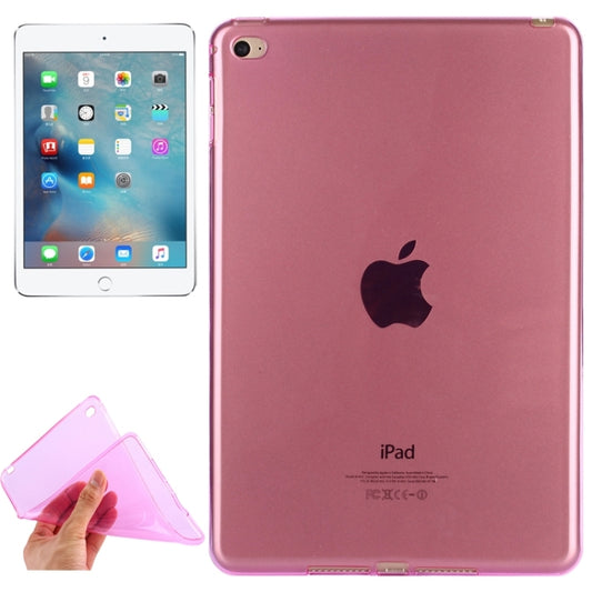 Transparent and Soft TPU Protective Case for iPad mini 4