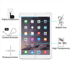 0.4mm 9H+ Surface Hardness 2.5D Explosion-proof Tempered Glass Film for for iPad Mini 4 & Mini 2019, For iPad mini 4