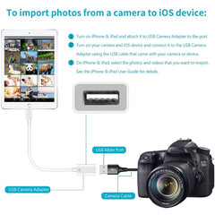 Original Version USB Camera Adapter for iPad / iPhone