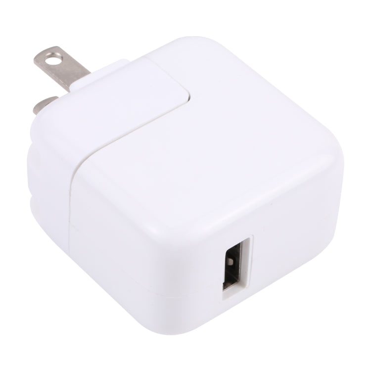 10W USB Charging Adapter with Foldable Plug, US Plug, US Plug