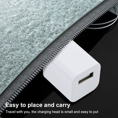 10W USB Charging Adapter with Foldable Plug, US Plug, US Plug