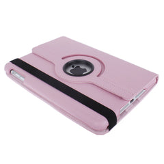 360 Degree Rotatable Litchi Texture Leather Case with Holder for iPad mini / mini 2 Retina