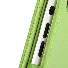 2-fold Litchi Texture Flip Leather Case with Holder Function for iPad mini / mini 2 Retina