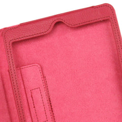 2-fold Litchi Texture Flip Leather Case with Holder Function for iPad mini / mini 2 Retina