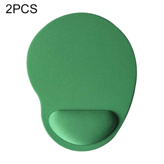 2 PCS Cloth Gel Wrist Rest Mouse Pad, Cloth Gel, Foot shape, Foot shape Cloth Gel