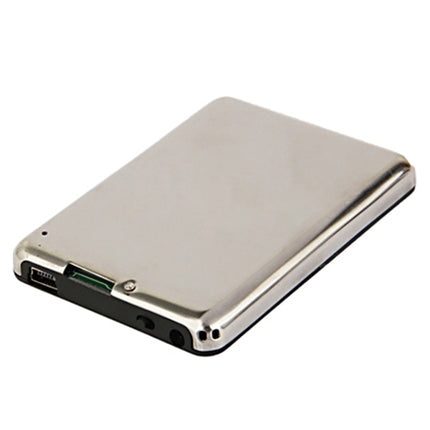 Reproductor MP4 con pantalla TFT de 1,8 pulgadas, ranura para tarjeta TF, compatible con grabadora, radio FM, libro electrónico y calendario