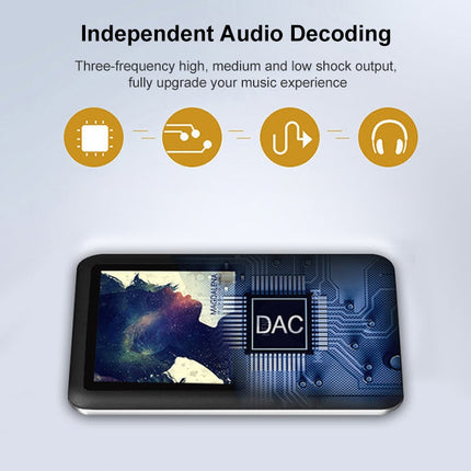 Reproductor MP4 con pantalla TFT de 1,8 pulgadas, ranura para tarjeta TF, compatible con grabadora, radio FM, libro electrónico y calendario