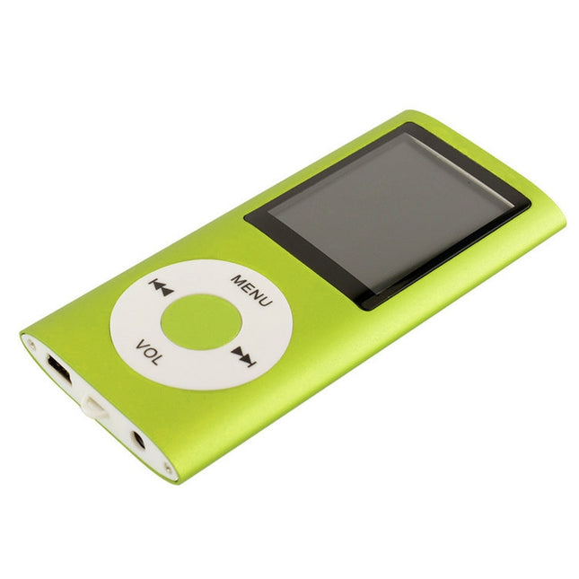 1.8 inch TFT Screen Metal MP4 Player with TF Card Slot, Support Recorder, FM Radio, E-Book and Calendar, MP4 Player