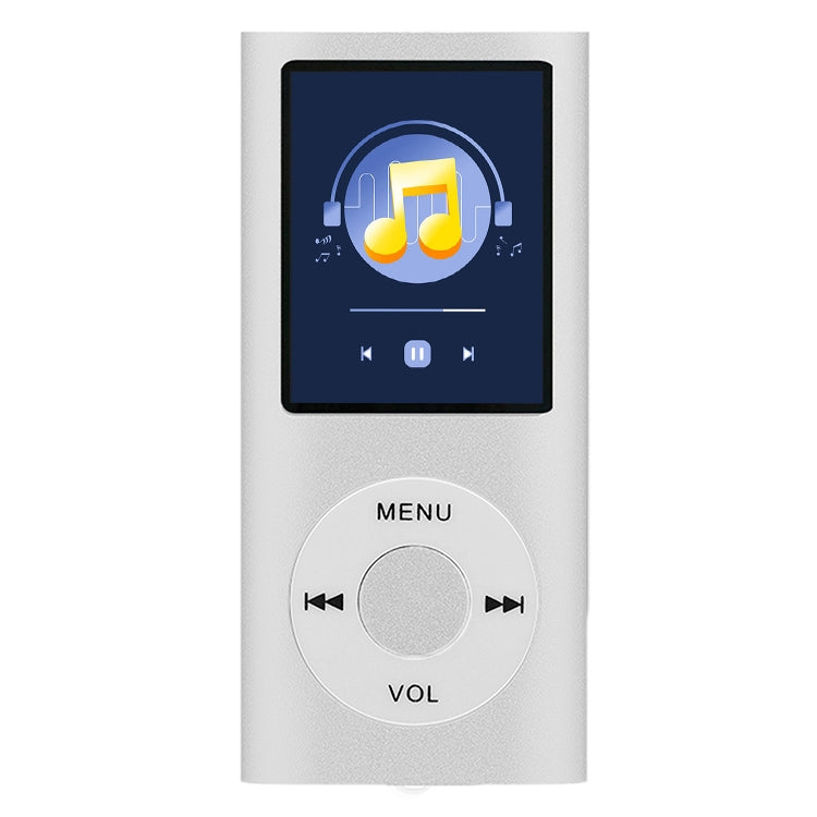 1.8 inch TFT Screen Metal MP4 Player with TF Card Slot, Support Recorder, FM Radio, E-Book and Calendar, MP4 Player