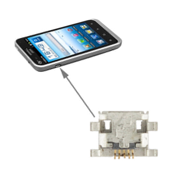 High Quality Tail Connector Charger for Lenovo V880\C8650\8900\9500, For Lenovo V880
