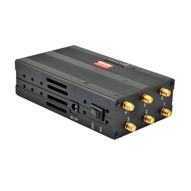 GSM / CDMA / DCS / PCS / 3G / Wifi / GPS / LOJACK Mobile Phone Signal  Breaker / Jammer / Isolator, Coverage: 20meters (JAX-121A-6C). [THIS ITEM WILL NOT SHIPPED TO USA]