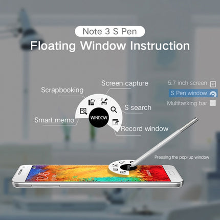 Smart Pressure Sensitive S Pen / Stylus Pen for Galaxy Note III / N9000