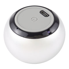 Mini altavoz inalámbrico Bluetooth de metal, manos libres, indicador LED