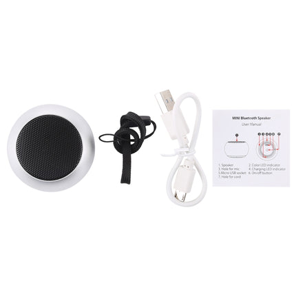 Mini-Bluetooth-Lautsprecher aus Metall, Freisprecheinrichtung, LED-Anzeige