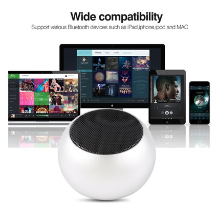 Mini-Bluetooth-Lautsprecher aus Metall, Freisprecheinrichtung, LED-Anzeige