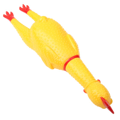 32cm Interesting Toy Stress-Relieved Screaming Hen Shrilling Chicken Relief Squeezed Gift, 32cm