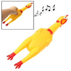 32cm Interesting Toy Stress-Relieved Screaming Hen Shrilling Chicken Relief Squeezed Gift, 32cm