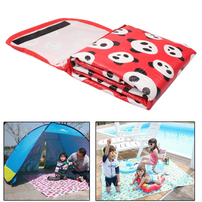 Children Game Blanket / Baby Crawling Pad / Beach Mat Picnic Mat Outdoor, Size: 170cm(L) x 155cm(W), 170cm x155cm Panda Pattern