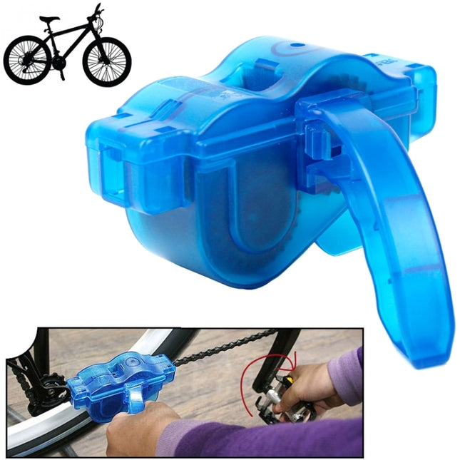 Bicycle Chain Cleaner Cycling Bike Machine Brushes Scrubber Wash Tool Kit Mountaineer Bicycle Chain Cleaner Tool Kits