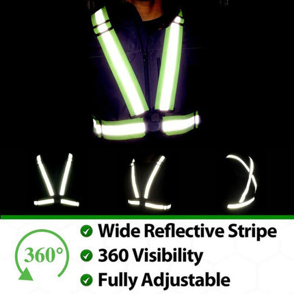 Night Riding Running Flexible Reflective Safety Vest