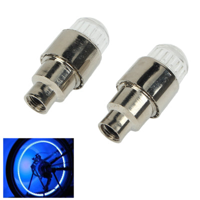 2 pcs Motion Activated LED Tire Colorful Lights for Bikes and Cars Valve Cap, LED Wheel Light