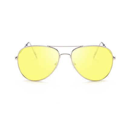 Ms Dazzle Colour UV400 Stylish Polarized Sunglasses, Transparent Yellow, Transparent Purple, Transparent Pink