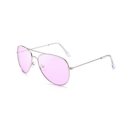 Ms Dazzle Colour UV400 Stylish Polarized Sunglasses, Transparent Yellow, Transparent Purple, Transparent Pink