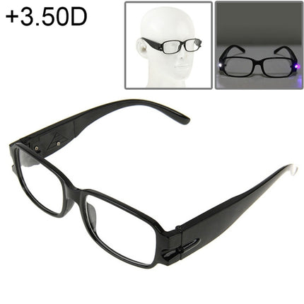 UV Protection White Resin Lens Reading Glasses with Currency Detecting Function, +1.50D, +2.50D, +3.50D, +4.00D