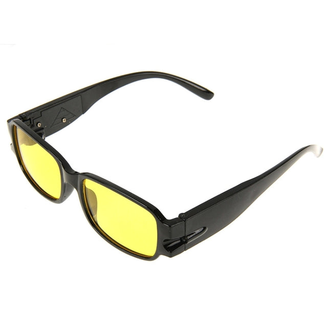 UV Protection Yellow Resin Lens Reading Glasses with Currency Detecting Function, +2.00D, +1.00D, +1.50D, +2.50D, +3.00D, +3.50D, +4.00D
