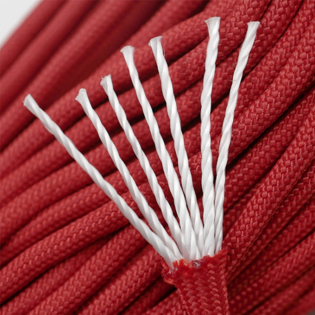 100m 7 Core Durable Army Paratroopers Rope Rescue Survival Tent Rope, 100m 7 Core Coffee, 100m 7 Core Red, 100m 7 Core Yellow, 100m 7 Core Army Green, 100m 7 Core Black