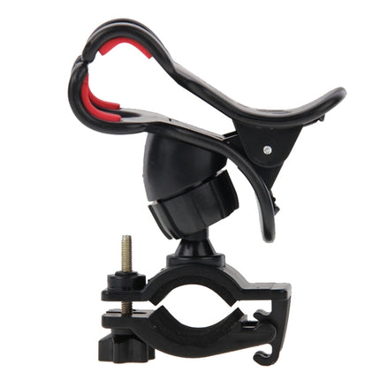 360 Degree Rotation Universal Mobile Phone Bicycle Clip Holder Cradle Stand, Clip Support Phone Width: up to 10cm