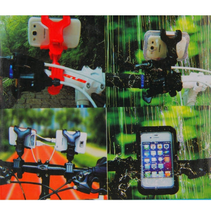 360 Degree Rotation Universal Mobile Phone Bicycle Clip Holder Cradle Stand, Clip Support Phone Width: up to 10cm