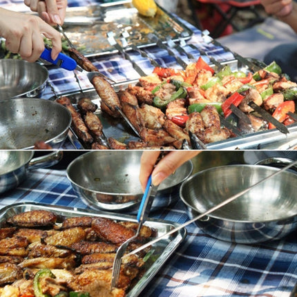 6-in-1 Stainless Steel Travel / Camping Folding Cutlery Set, Spoon + Fork + Knife +  Bottle Opener Set