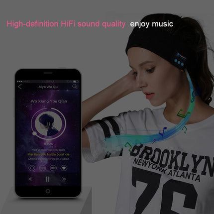 My-Call Bluetooth V5.0 Headsfree Sport Headband Music Headwear for iPhone 6 & 6s / iPhone 5 & 5S / iPhone 4 & 4S and Other Bluetooth Devices, Music Headwear Grey, usic Headwear Black, Music Headwear Dark Gray