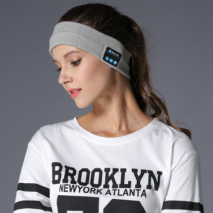 My-Call Bluetooth V5.0 Headsfree Sport Headband Music Headwear for iPhone 6 & 6s / iPhone 5 & 5S / iPhone 4 & 4S and Other Bluetooth Devices, Music Headwear Grey, usic Headwear Black, Music Headwear Dark Gray