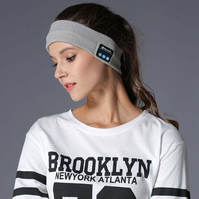 My-Call Bluetooth V5.0 Headsfree Sport Headband Music Headwear for iPhone 6 & 6s / iPhone 5 & 5S / iPhone 4 & 4S and Other Bluetooth Devices, Music Headwear Grey, usic Headwear Black, Music Headwear Dark Gray