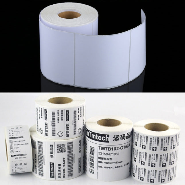 Thermal Printing Paper / Thermal Adhesive Label Paper, Size: 100mm x 100mm（500pcs Labels）