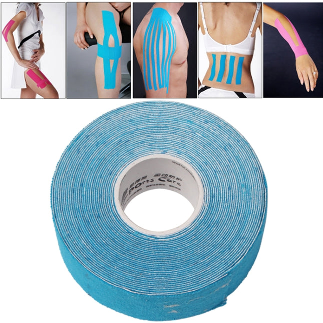 Waterproof Kinesiology Tape Sports Muscles Care Therapeutic Bandage, Size: 5m(L) x 2.5cm(W), Size: 5m x 2.5cm