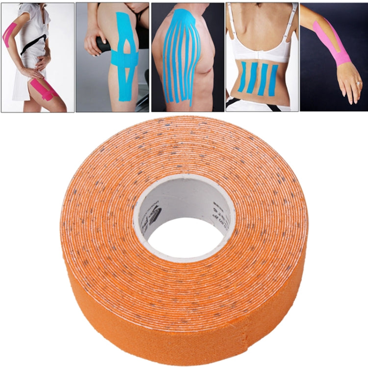 Waterproof Kinesiology Tape Sports Muscles Care Therapeutic Bandage, Size: 5m(L) x 2.5cm(W), Size: 5m x 2.5cm