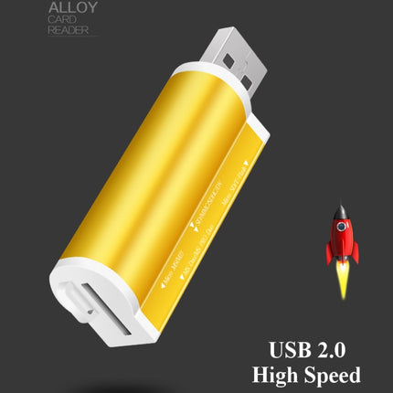 2 PCS Multi All in 1 USB 2.0 Micro SD SDHC TF M2 MMC MS PRO DUO Memory Card Reader