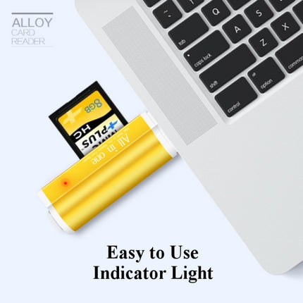 2 PCS Multi All in 1 USB 2.0 Micro SD SDHC TF M2 MMC MS PRO DUO Memory Card Reader