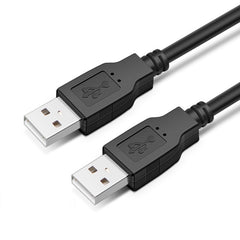 USB 2.0 AM to AM Extension Cable, Length: 1.5m, 1.5m