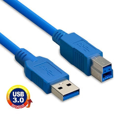 USB 3.0 A Male to B Male Extension / Data Transfer / Printer Cable,  Length: 5m, Length: 60cm, Length: 1.5m, Length: 3m, Length: 5m