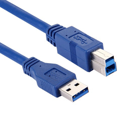 USB 3.0 A Male to B Male Extension / Data Transfer / Printer Cable,  Length: 5m, Length: 60cm, Length: 1.5m, Length: 3m, Length: 5m