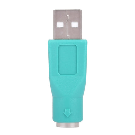 USB A Plug to mini DIN6 female Adapter (PS/2 to USB), PS/2 Female to USB Male