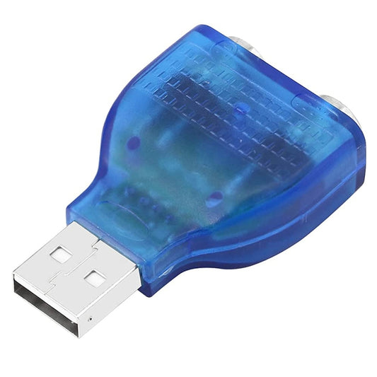 USB Male to PS/2 Female Adapter for Mouse / Keyboard, USB Male to 2 PS/2 Female