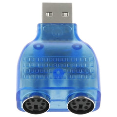 USB Male to PS/2 Female Adapter for Mouse / Keyboard, USB Male to 2 PS/2 Female